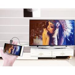 Переходник Ugreen Micro HDMI M to HDMI F black Фото 1