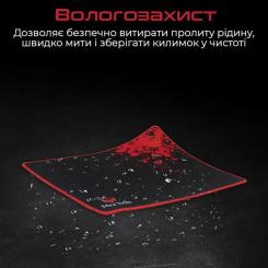 Коврик для мышки Meetion P110 Black/Red Фото 2