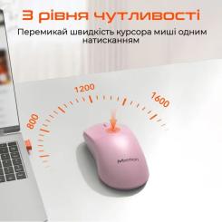 Мышка Meetion R546 Wireless White Фото 3