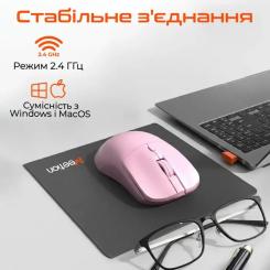 Мышка Meetion R546 Wireless White Фото 5