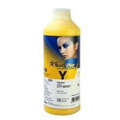 Чернила InkTec Epson DTF Premium 1L, pigmented yellow Фото