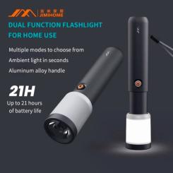 Фонарь Xiaomi Jimihome Flashlight Black Фото 1