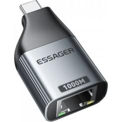 Переходник Essager USB-C to RJ45 1000Mbps Фото 3