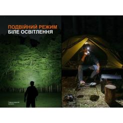 Фонарь Fenix HM55R рожевий Фото 9