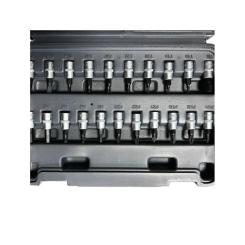 Набор инструментов GTM 46шт. 1/4" 4-14мм, кейс Фото 3