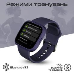 Смарт-часы HiFuture edge purple Фото 3