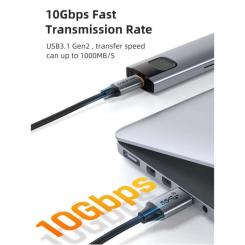 Дата кабель Cabletime USB 3.1 AM to USB-C 1.5m Фото 2