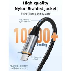 Дата кабель Cabletime USB 3.1 AM to USB-C 1.5m Фото 4