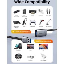 Дата кабель Cabletime USB 3.0 AM/AF 15.0m active Фото 9