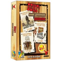 Настольная игра Geekach Games Бэнг! Набор дополнений (Бенг! BANG! Expansion Pack Фото