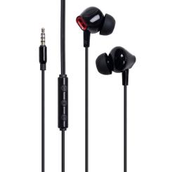 Наушники Vention Echo Lite 3.5mm In-Ear Wired Black Фото
