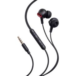 Наушники Vention Echo Lite 3.5mm In-Ear Wired Black Фото 1