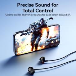 Наушники Vention Echo Lite 3.5mm In-Ear Wired Black Фото 5