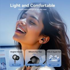 Наушники Vention Echo Lite 3.5mm In-Ear Wired Black Фото 6