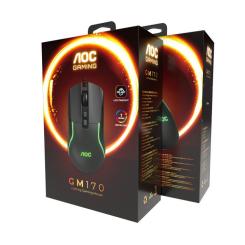 Мышка AOC GM170B LED USB Black Фото 10