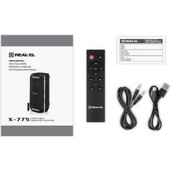 Акустическая система REAL-EL X-775 Black Фото 9