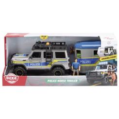Спецтехника Dickie Toys набор Полиция Перевозка лошадей Фото 1