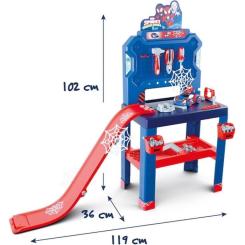 Игровой набор Smoby Спіді. Майстерня з машинкою, 94 аксесуари Фото 2