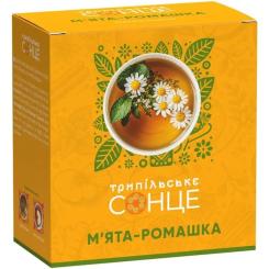 Чай Трипільське Сонце М'ята-Ромашка 20х1.3 г Фото 1