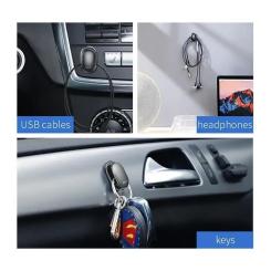 Универсальный автодержатель Baseus гачок Small Shell Vehicle Hook Фото 7