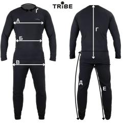 Комплект термобелья Tribe Microfleece сірий XL Фото 7