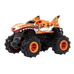 Радиоуправляемая игрушка Hot Wheels Автомодель Monster Trucks Тигроакула 1:24 Фото 1