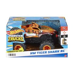 Радиоуправляемая игрушка Hot Wheels Автомодель Monster Trucks Тигроакула 1:24 Фото 2