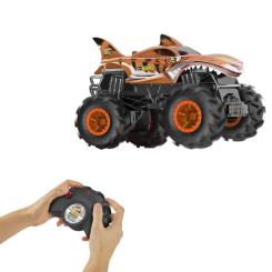Радиоуправляемая игрушка Hot Wheels Автомодель Monster Trucks Тигроакула 1:24 Фото 3