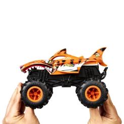 Радиоуправляемая игрушка Hot Wheels Автомодель Monster Trucks Тигроакула 1:24 Фото 4