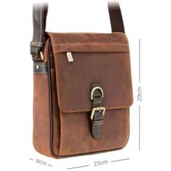 Сумка Visconti 16011 Oil Tan Mocha Фото 3