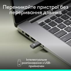 Наушники Logitech Zone Wireless 2 ES for Business Graphite Фото 10