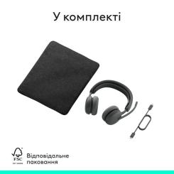 Наушники Logitech Zone Wireless 2 ES Graphite Фото 10