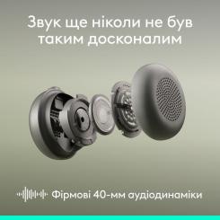 Наушники Logitech Zone Wireless 2 ES Graphite Фото 2
