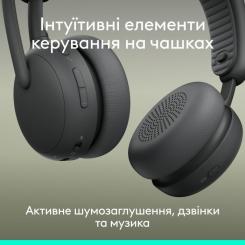 Наушники Logitech Zone Wireless 2 ES Graphite Фото 7
