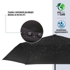 Зонт Perletti Ombrelli promozionali повний автомат Чорна Фото 6