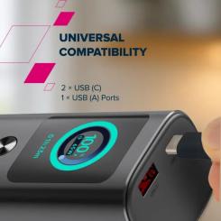 Батарея универсальная Canyon 20000mAh OnPower 265 PD/100W Фото 10