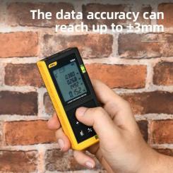 Лазерный дальномер Deli до 100 м Фото 4