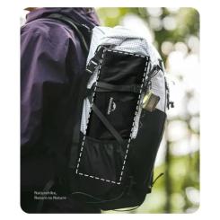 Туристический стол Naturehike CNK2450JJ024, 31х21 см, алюміній, чорний Фото 2