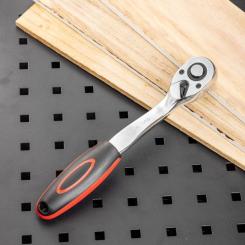 Трещотка Deli 1/2", 72T Фото 2