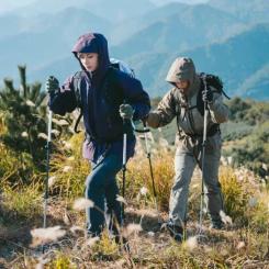 Треккинговые палки Naturehike 3-секційна ST06 NH17D006-D, 66-135 см, зелена Фото 1
