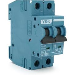 Автоматический выключатель YRO YRL7-63DC/550 2P 20A Фото