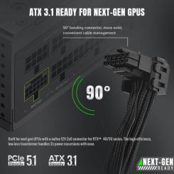 Блок питания Gamemax 850W Фото 4