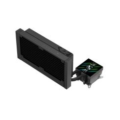 Система жидкостного охлаждения Gamemax GLACIER 240 LCD BK Фото 5