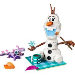 Конструктор LEGO Disney Princess Веселощі на пікніку Олафа та Бруні Фото 1