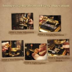 Конструктор Pantasy Retro Collection Микроскоп Фото 3