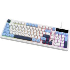 Клавиатура Ajazz AF98 USB UA White/Blue Фото 2