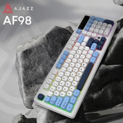 Клавиатура Ajazz AF98 USB UA White/Blue Фото 5