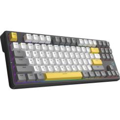 Клавиатура Ajazz AK870 V2 Flying Fish Switch USB UA Black/Grey/Yell Фото 2