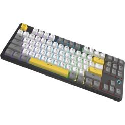 Клавиатура Ajazz AK870 V2 Flying Fish Switch USB UA Black/Grey/Yell Фото 4