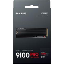 Накопитель SSD Samsung M.2 2280 8TB 9100 PRO Heatsink Фото 7
